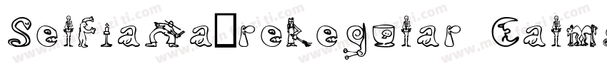 SelfianaTreRegular Calmsie字体转换